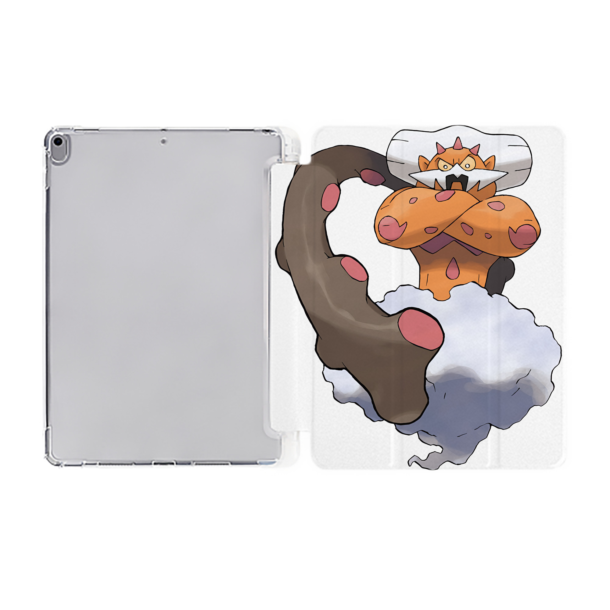 （画像用） ポケットモンスター Pokémon IPad ケース ペン収納付き 三つ折りスタンド PUレザー×シリコン 対応機種9.5/10.5/10.9インチ